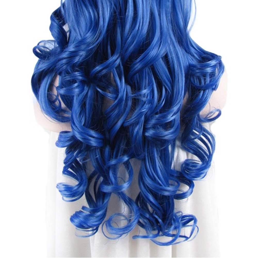 💙Jackline 26” DEEP BLUE Lace Front Wig *NWT*💙 - Picture 6 of 6